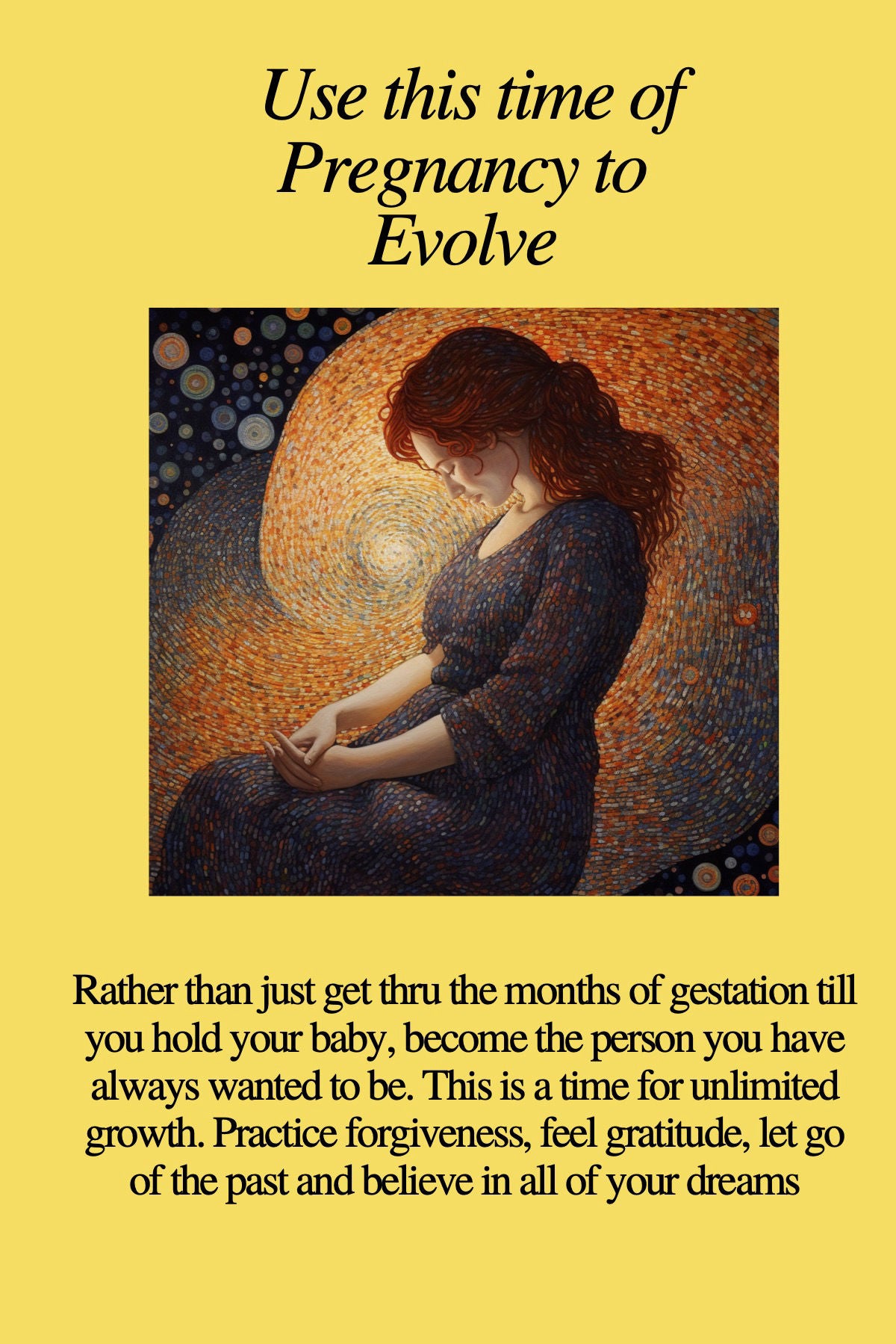 A Safe Womb — Digital Affirmation Card Deck