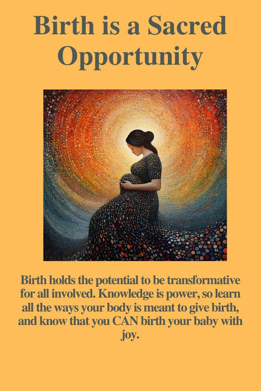 A Safe Womb — Digital Affirmation Card Deck